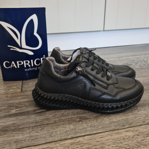 Caprice Black Trainers