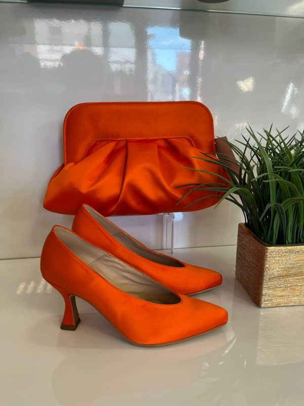Marian Orange Heel