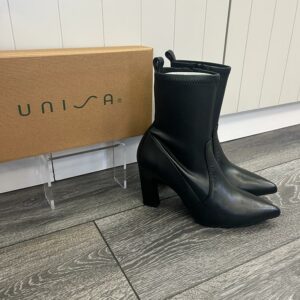 Unisa Black Heel Boots