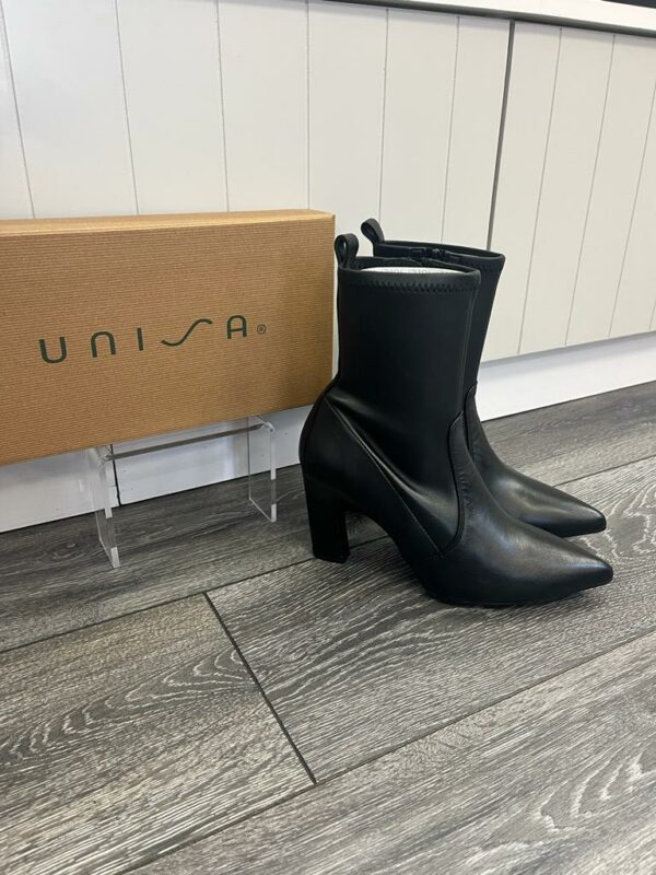 Unisa Black Heel Boots