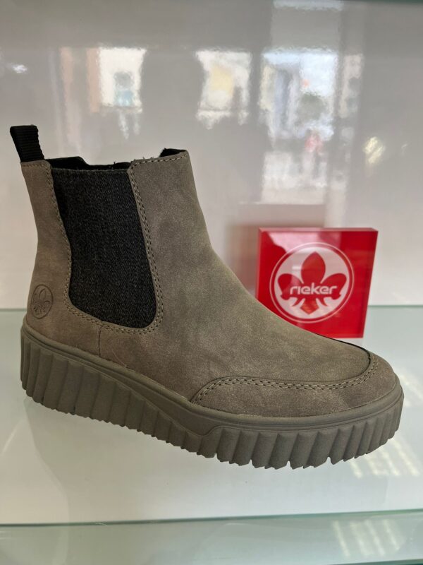 Rieker Grey Suede