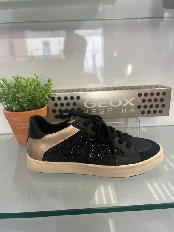 Geox Trainer Black/Gold