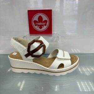 Rieker White Sandal