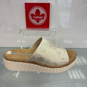 Rieker Metallic Slider