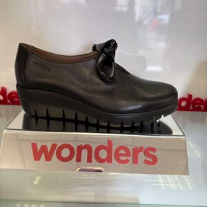 Wonders Black shoe