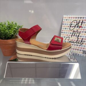 Oh My Sandals Red
