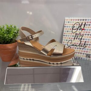 Oh My Sandals Gold