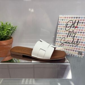 Oh My Sandals White