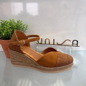 Unisa Tan Wedge