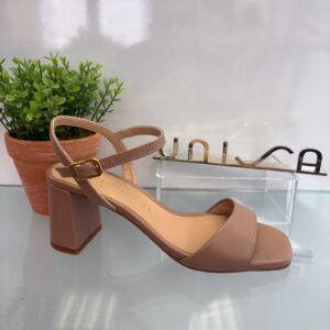 Unisa Nude Heel Sandal